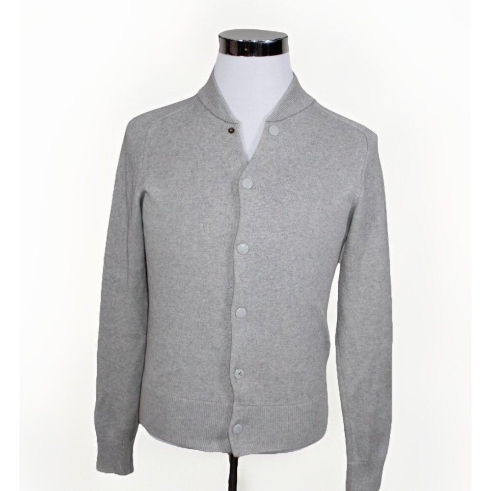Acne Studios Cotton Cashmere Cardigan Sweater Mens Small Quiet Luxury Minimalist